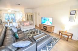 2BR 2BA Large Beach Apartment with Screened Patio